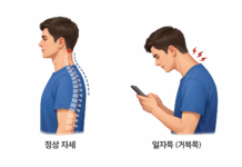 📌 일자목, 단순 자세 문제가 아닙니다